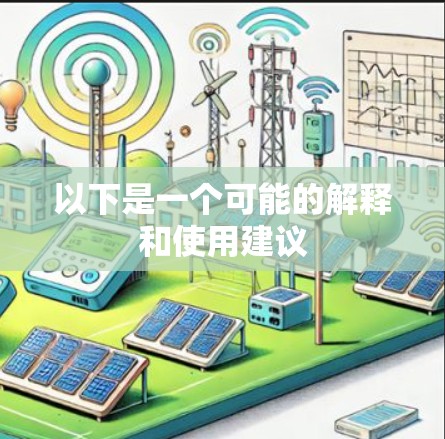 以下是一个可能的解释和使用建议 以下是一个可能的解释和使用建议