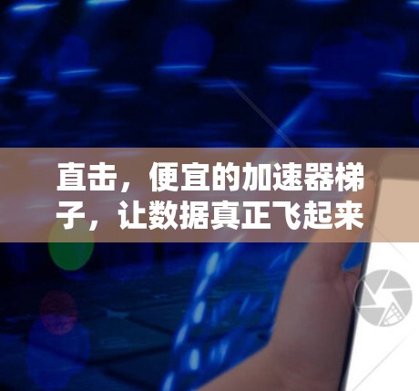 直击，便宜的加速器梯子，让数据真正飞起来！