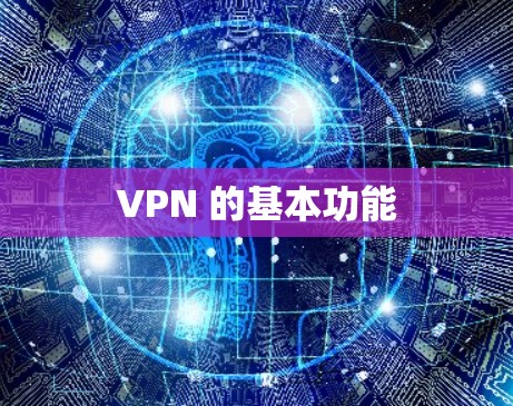 VPN 的基本功能
