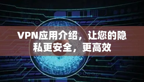 VPN应用介绍，让您的隐私更安全，更高效