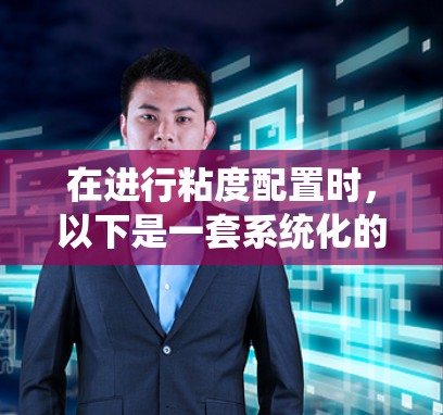 在进行粘度配置时,以下是一套系统化的教程,帮助您有效掌握这一概念 在进行粘度配置时,以下是一套系统化的教程,帮助您有效掌握这一概念