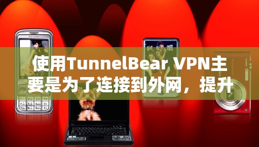 使用TunnelBear VPN主要是为了连接到外网,提升安全性和用户体验。以下是详细的使用步骤 使用TunnelBear VPN主要是为了连接到外网,提升安全性和用户体验。以下是详细的使用步骤