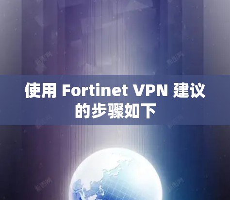使用 Fortinet VPN 建议的步骤如下 使用 Fortinet VPN 建议的步骤如下