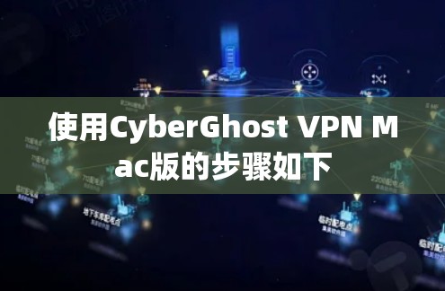 使用CyberGhost VPN Mac版的步骤如下