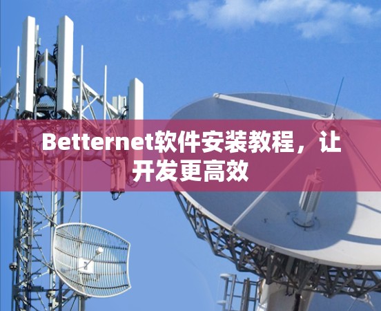 Betternet软件安装教程,让开发更高效 Betternet软件安装教程,让开发更高效